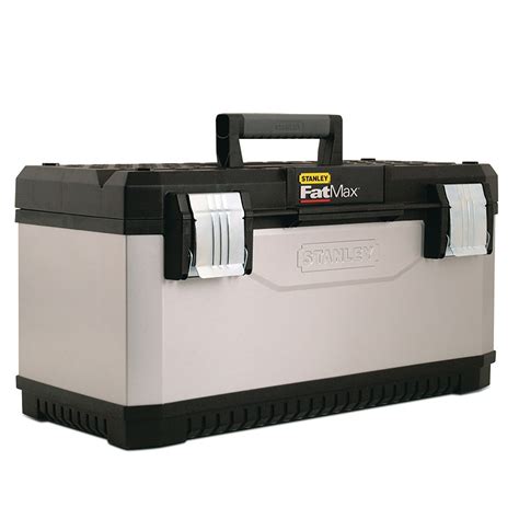 stanley fatmax 23 metal plastic tool box|stanley fatmax tool box b&q.